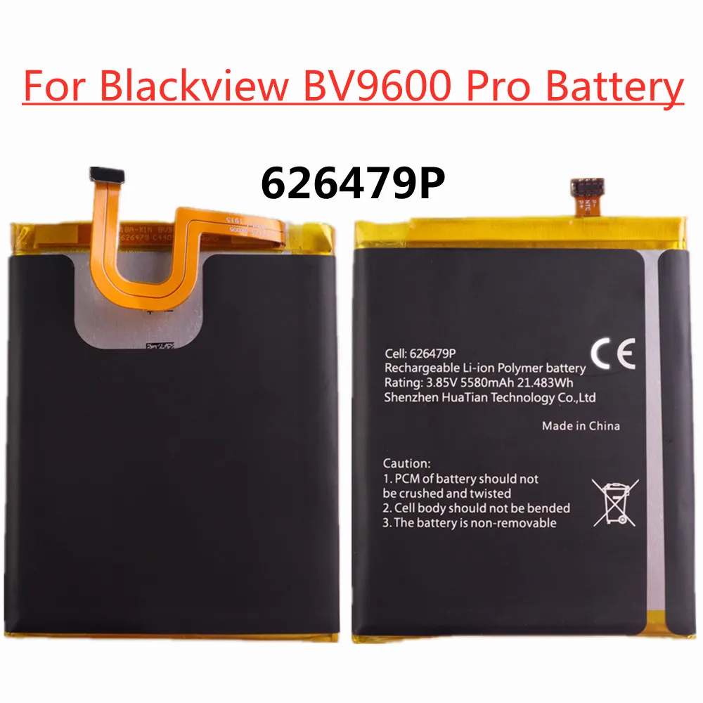 626479P Battery For Blackview BV9600 Pro Battery 5580mAh High Capacity Phone Replacement Batteries
626479P Battery For Blackview BV9600 Pro Battery 5580mAh High Capacity Phone Replacement Batteries