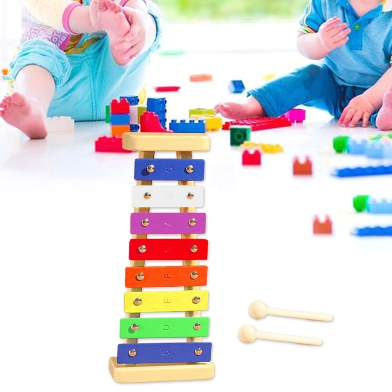 Kids Music 8-tone Harp Orff Toy Early Education Toy Rainbow Color Kid Music Toy Musical Instruments for Kid Kindergarten
Kids Music 8-tone Harp Orff Toy Early Education Toy Rainbow Color Kid Music Toy Musical Instruments for Kid Kindergarten