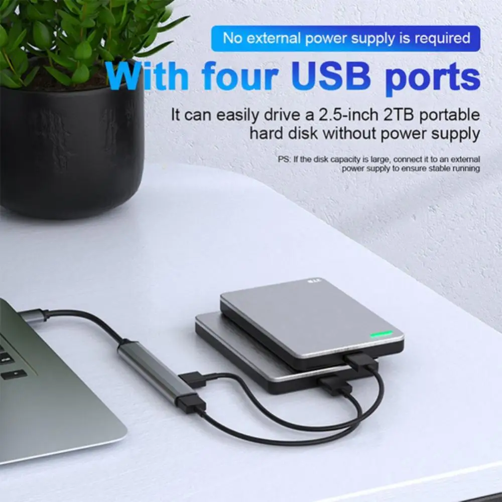 Office Tools Multi-split Otg Adapter 4 In 1 Universal 4 Ports Usb C Hub Data Transfer Portable Hard Drive Docking Station
Office Tools Multi-split Otg Adapter 4 In 1 Universal 4 Ports Usb C Hub Data Transfer Portable Hard Drive Docking Station