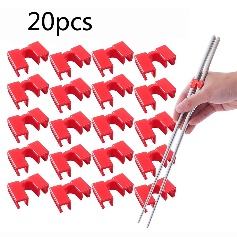 20pcs Chopstick Clip Reusable Kid Training Holder Chinese Chopstick Plastic Clamps Helper For Kids Adults Beginner Learner
20pcs Chopstick Clip Reusable Kid Training Holder Chinese Chopstick Plastic Clamps Helper For Kids Adults Beginner Learner