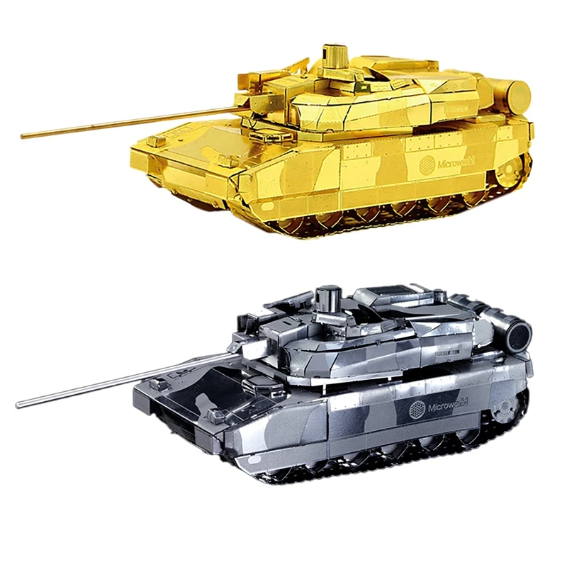 -Microworld DIY Assembly Model Main Battle Tank 3D Three-Dimensional Metal Puzzle Educational Toy Ornaments Creative Gifts
-Microworld DIY Assembly Model Main Battle Tank 3D Three-Dimensional Metal Puzzle Educational Toy Ornaments Creative Gifts