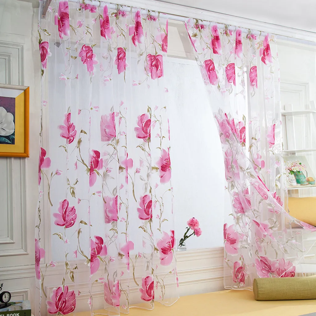 Panel Vines Scarf Drape Tulle Door Curtain Window Sheer 1 Leaves PCS Home Textiles
Panel Vines Scarf Drape Tulle Door Curtain Window Sheer 1 Leaves PCS Home Textiles