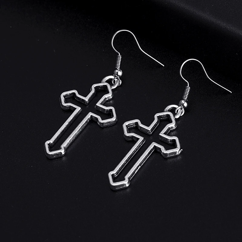 Vintage Cross Dangle Drop Earrings for Women Silver Jewelry Accessories Party Holiday Gifts Trend 2023 New Items Free Shipping
Vintage Cross Dangle Drop Earrings for Women Silver Jewelry Accessories Party Holiday Gifts Trend 2023 New Items Free Shipping