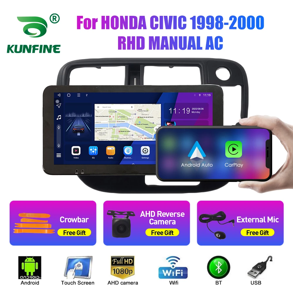 Car Radio For HONDA CIVIC 1998-2000 RHD MANUAL AC Octa Core Android Car DVD GPS Navigation Car Stereo Carplay Android Auto
Car Radio For HONDA CIVIC 1998-2000 RHD MANUAL AC Octa Core Android Car DVD GPS Navigation Car Stereo Carplay Android Auto
