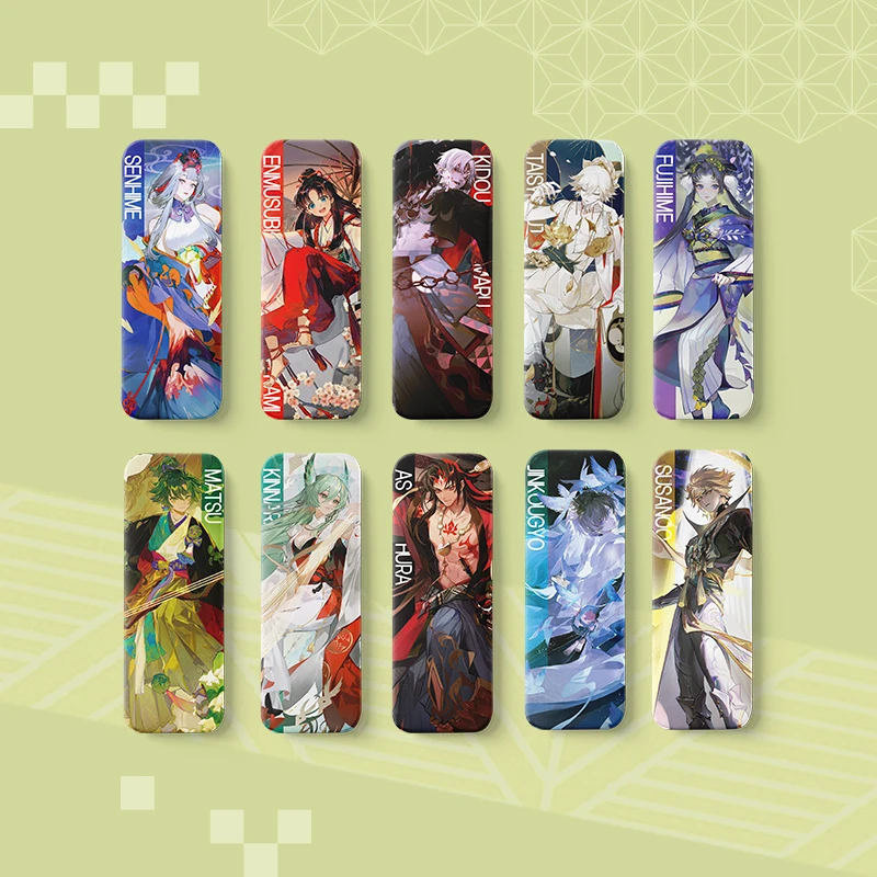 New Anime Onmyoji Baiwen Brand Spring Day Travel Series Souvenir Birthday Gift Long strip Fashion Metal Badge Button Brooch Pin
New Anime Onmyoji Baiwen Brand Spring Day Travel Series Souvenir Birthday Gift Long strip Fashion Metal Badge Button Brooch Pin