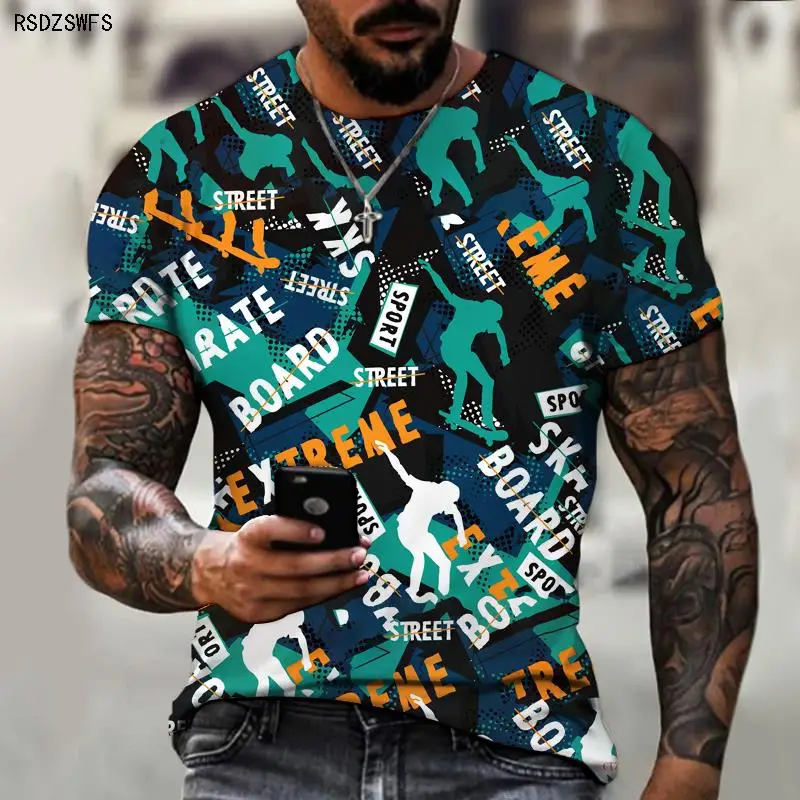 Men's Oversized T-shirt 5XL Art Street Top Short Sleeve O-neck Funny Hip Hop Funny 3D Clothing Short Sleeve Summer
Men's Oversized T-shirt 5XL Art Street Top Short Sleeve O-neck Funny Hip Hop Funny 3D Clothing Short Sleeve Summer