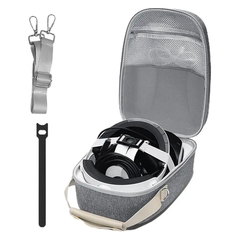 For NEW EVA/PSVR2 Multi-function Shockproof Portable Cross-body Zipper Storage Bag For PS VR2 All-in-one VR And Accessories
For NEW EVA/PSVR2 Multi-function Shockproof Portable Cross-body Zipper Storage Bag For PS VR2 All-in-one VR And Accessories