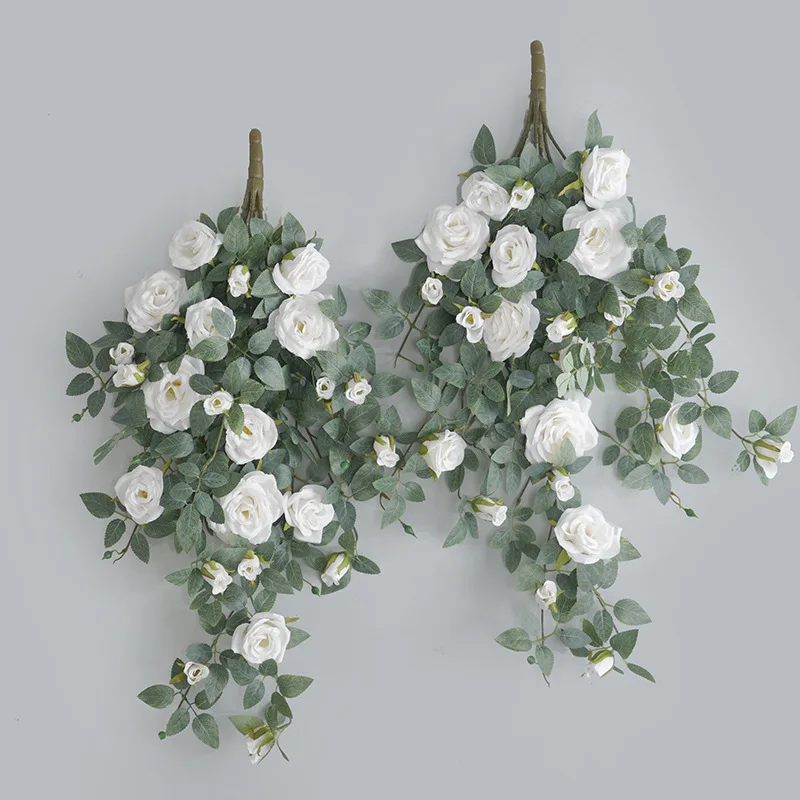 Rose Vine Wall Hanging Simulation Green Plant 6-color Home Decoration Garden Balcony Plant Wall Accessories Artificial Flower
Rose Vine Wall Hanging Simulation Green Plant 6-color Home Decoration Garden Balcony Plant Wall Accessories Artificial Flower