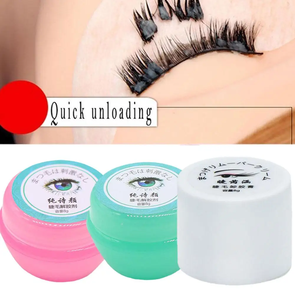 Eyelashes Glue Remover Cream Fruit Flavor Zero Stimulation Eyelash Quick Removing Extensions Tools Makeup Cream Fragrancy N3R2
Eyelashes Glue Remover Cream Fruit Flavor Zero Stimulation Eyelash Quick Removing Extensions Tools Makeup Cream Fragrancy N3R2