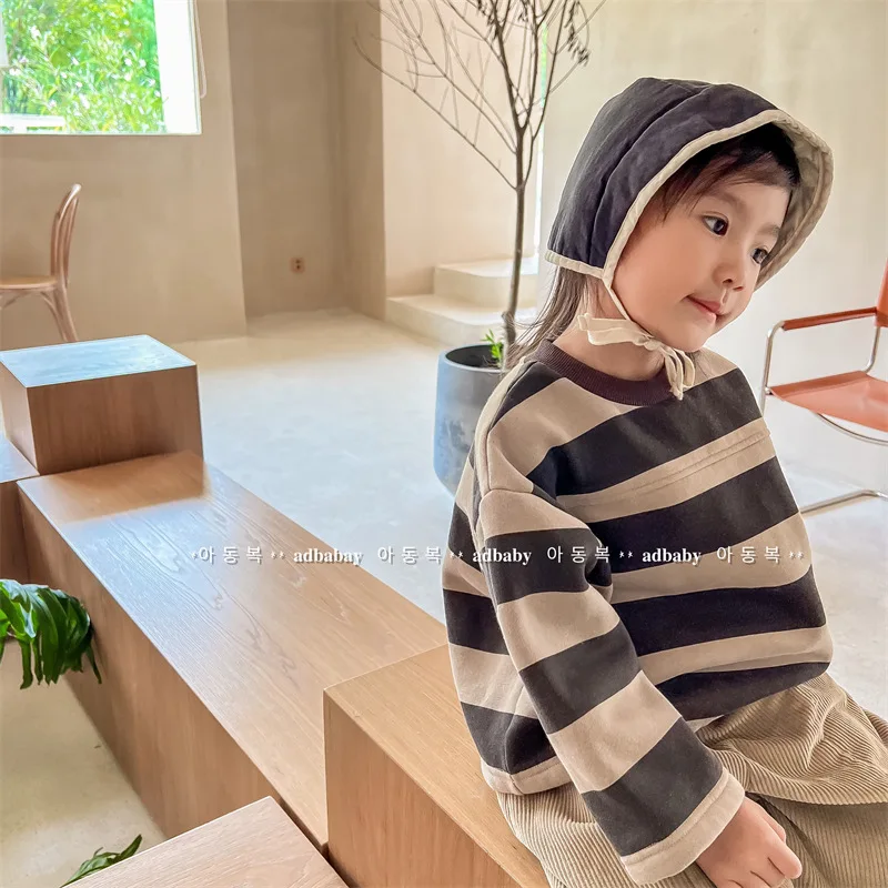 Fashion Kids Warm Winter Clothes Children's Thick Sweatshirt Baby Boys Thicken Pullover Tops 2023 Toddler Girls Loose Clothing
Fashion Kids Warm Winter Clothes Children's Thick Sweatshirt Baby Boys Thicken Pullover Tops 2023 Toddler Girls Loose Clothing