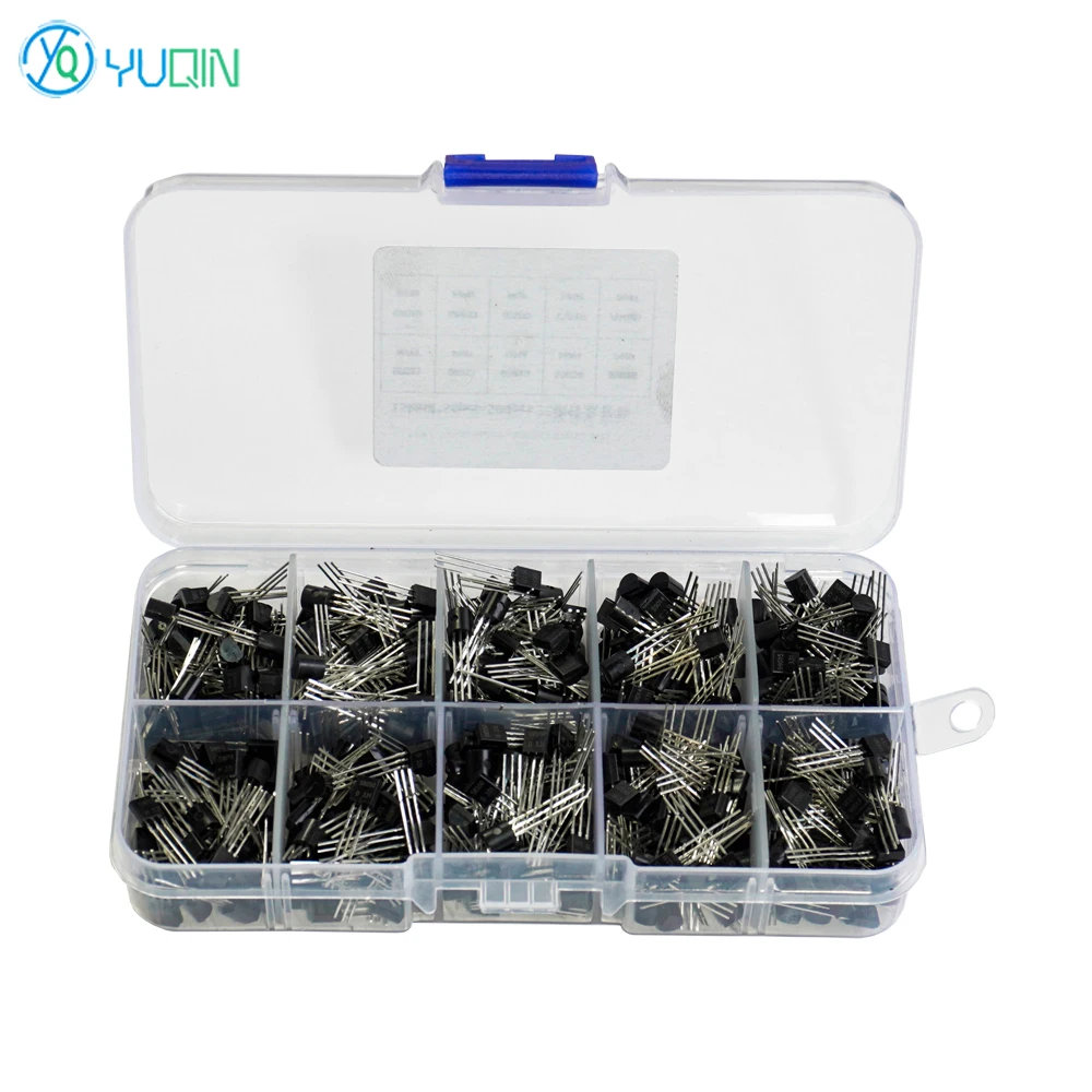 The Box Can Contain TO-92 Audion Transistor and Other Elements Has a Total of 10 Small Grids, Which Can Hold 500 Components
The Box Can Contain TO-92 Audion Transistor and Other Elements Has a Total of 10 Small Grids, Which Can Hold 500 Components