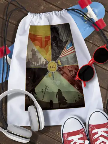 Сумка для основного взуття гри Fallout (Новий Вегас, Пост -Вапокаліпсис, Вегас, Казино, Тодд Говард, Купуйте Skyrim) - 32612