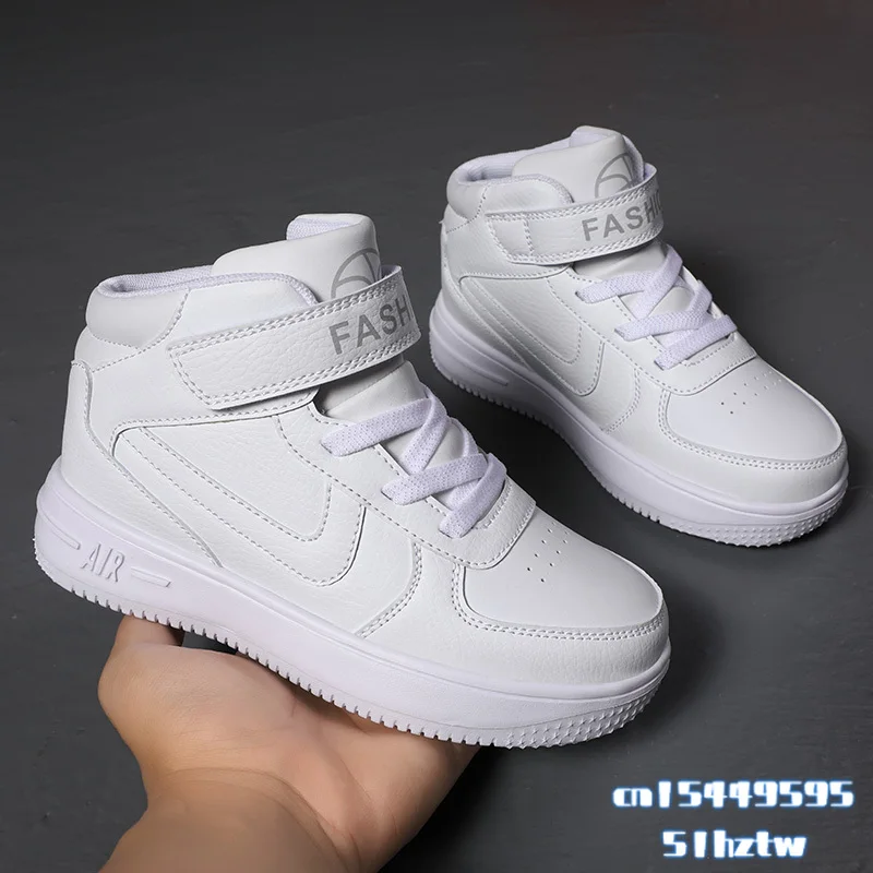 Children Boys Brand Sneakers High Top Kids Running Shoes Classic Fashion Basketball Shoes for Boys Girls White Sports Shoes
Children Boys Brand Sneakers High Top Kids Running Shoes Classic Fashion Basketball Shoes for Boys Girls White Sports Shoes