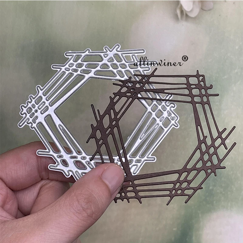 Irregular Woven frame Metal Cutting Dies Stencils For DIY Scrapbooking Decorative Embossing Handcraft Die Cutting Template
Irregular Woven frame Metal Cutting Dies Stencils For DIY Scrapbooking Decorative Embossing Handcraft Die Cutting Template