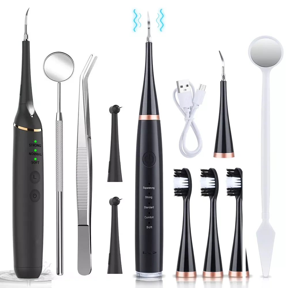 Electric Portable Sonic Dental Scaler Tooth Calculus Remover Tooth Stains Tartar Tool Dentist Whiten Teeth Health Hygiene white 
Electric Portable Sonic Dental Scaler Tooth Calculus Remover Tooth Stains Tartar Tool Dentist Whiten Teeth Health Hygiene white