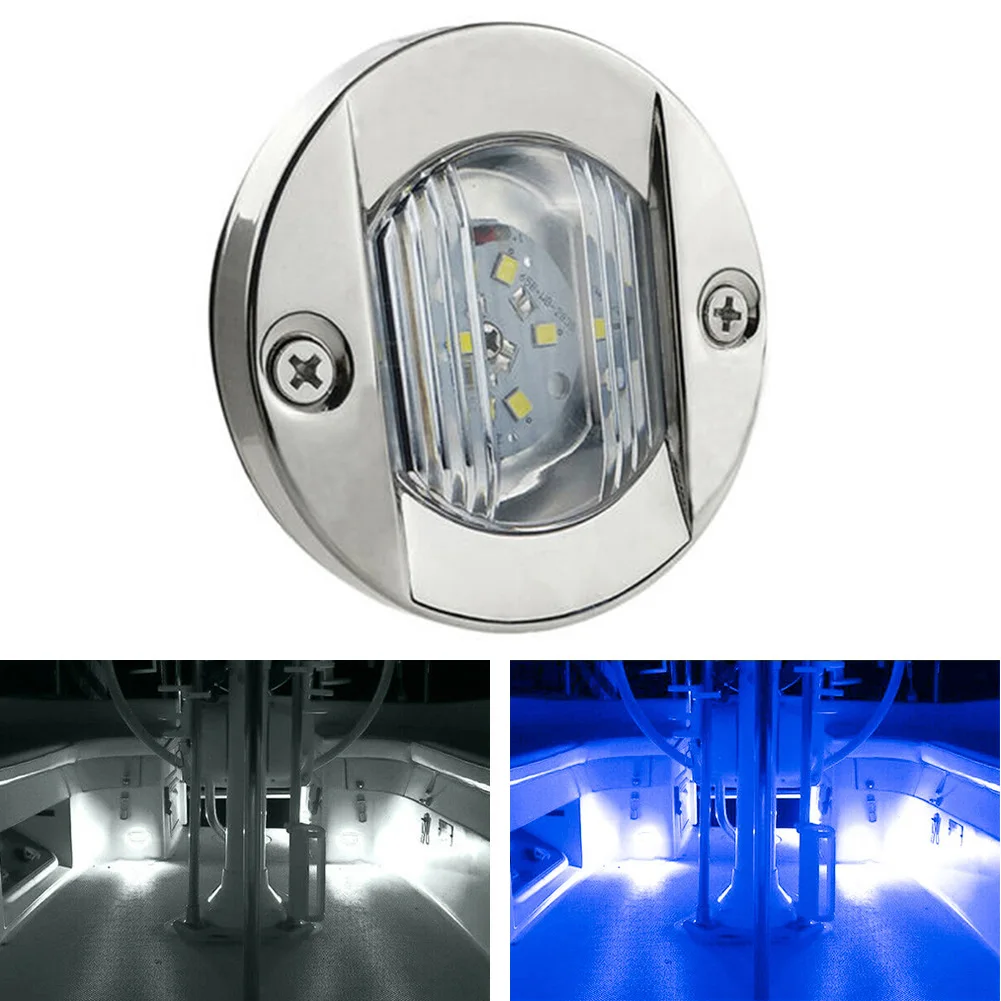 1PCS DC12V Marine Boat Transom LED Stern Light Round Cold White LED Tail Lamp Yacht Accessory Blue/White Waterproof Tail LED
1PCS DC12V Marine Boat Transom LED Stern Light Round Cold White LED Tail Lamp Yacht Accessory Blue/White Waterproof Tail LED