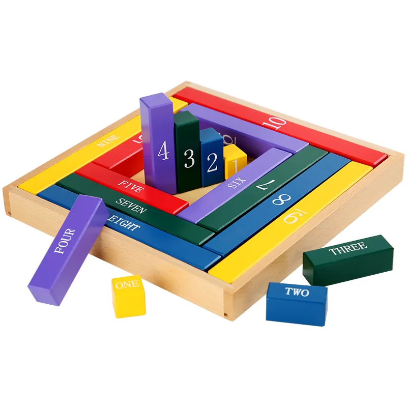 Montessori Educational Wooden Toys Children Montessori Decimal Stick Education Splicing Teaching Aids Wooden Building Block Toys
Montessori Educational Wooden Toys Children Montessori Decimal Stick Education Splicing Teaching Aids Wooden Building Block Toys
