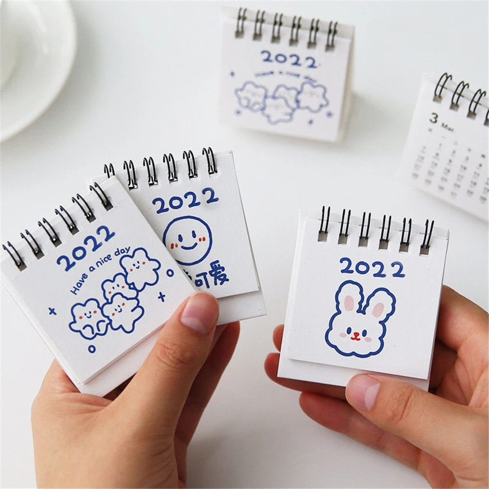2022 Mini Calendar Kawaii Bear Pattern Desktop Decoration Desk Calendar Daily Monthly Annual Plan Cartoon Spiral Book
2022 Mini Calendar Kawaii Bear Pattern Desktop Decoration Desk Calendar Daily Monthly Annual Plan Cartoon Spiral Book