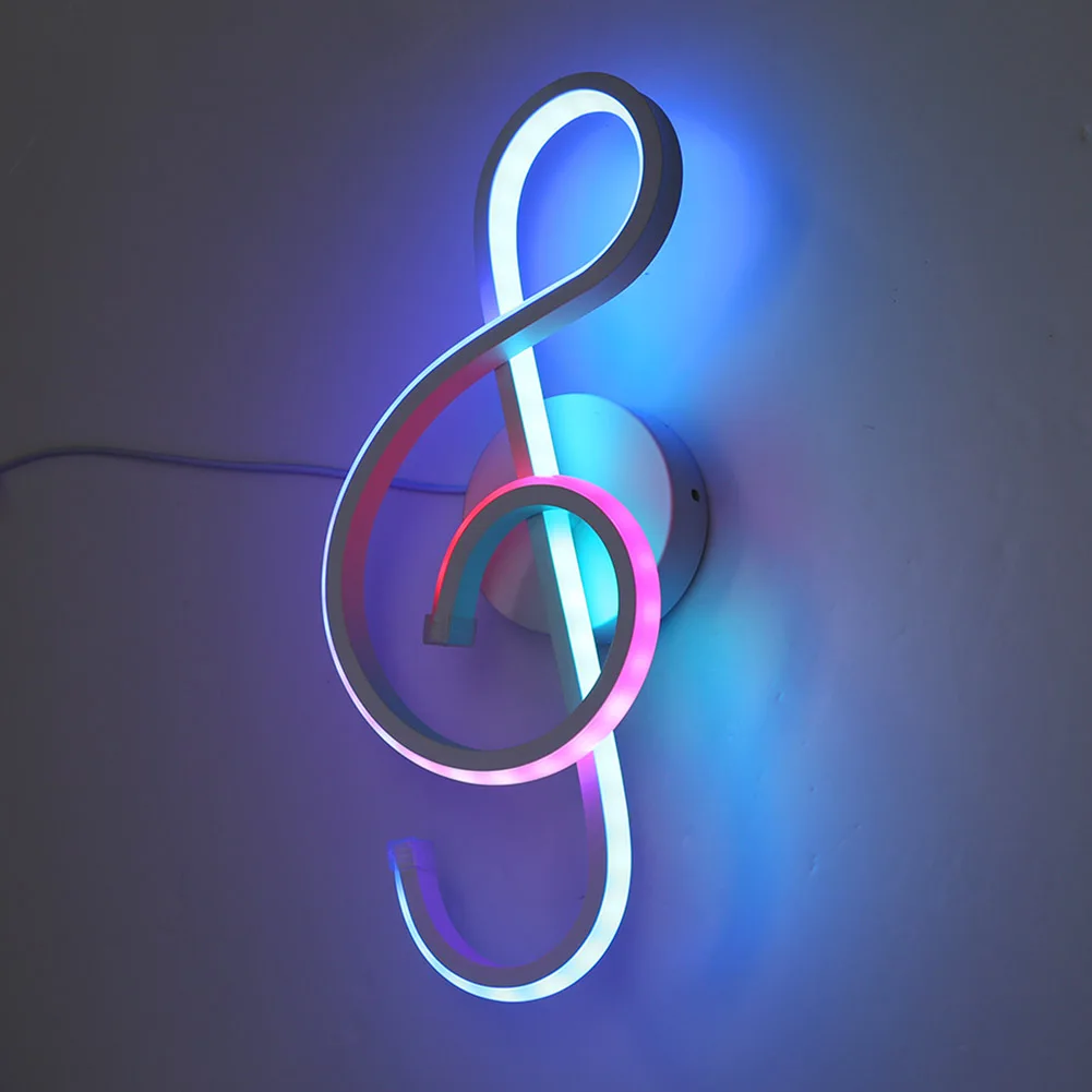 Rgb Decoratie Wandlamp Slaapkamer Naast Wandlamp Muziek Clef Vorm Nachtlampje Thuis Indoor Woonkamer Decoratie Bedside Lights
Rgb Decoratie Wandlamp Slaapkamer Naast Wandlamp Muziek Clef Vorm Nachtlampje Thuis Indoor Woonkamer Decoratie Bedside Lights