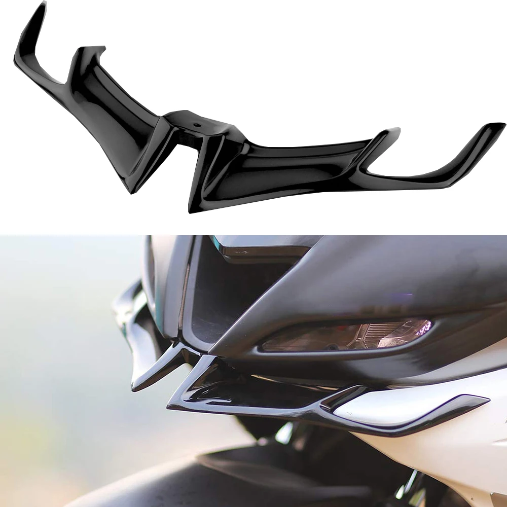 Motorcycle Front Cowling Set Wing Winglet Aerodynamic Wing Kit Spoiler Motor Accessories Suitable for YAMAHA R15 V3 2017-2021
Motorcycle Front Cowling Set Wing Winglet Aerodynamic Wing Kit Spoiler Motor Accessories Suitable for YAMAHA R15 V3 2017-2021
