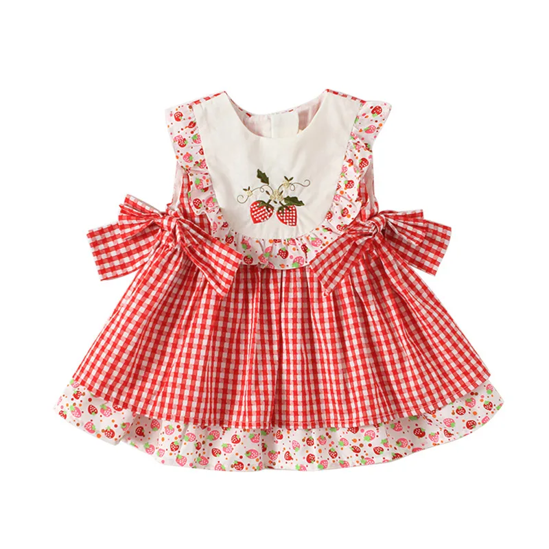 Girls Princess Dresses For Toddler Summer Children Printed Strawberry Frocks Baby MZL050
Girls Princess Dresses For Toddler Summer Children Printed Strawberry Frocks Baby MZL050