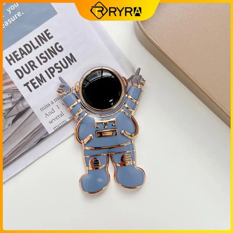 RYRA Three-dimensional Multifunctional Support Electroplated Mobile Phone Support Cartoon Astronaut Ring Lazy Desktop Support
RYRA Three-dimensional Multifunctional Support Electroplated Mobile Phone Support Cartoon Astronaut Ring Lazy Desktop Support