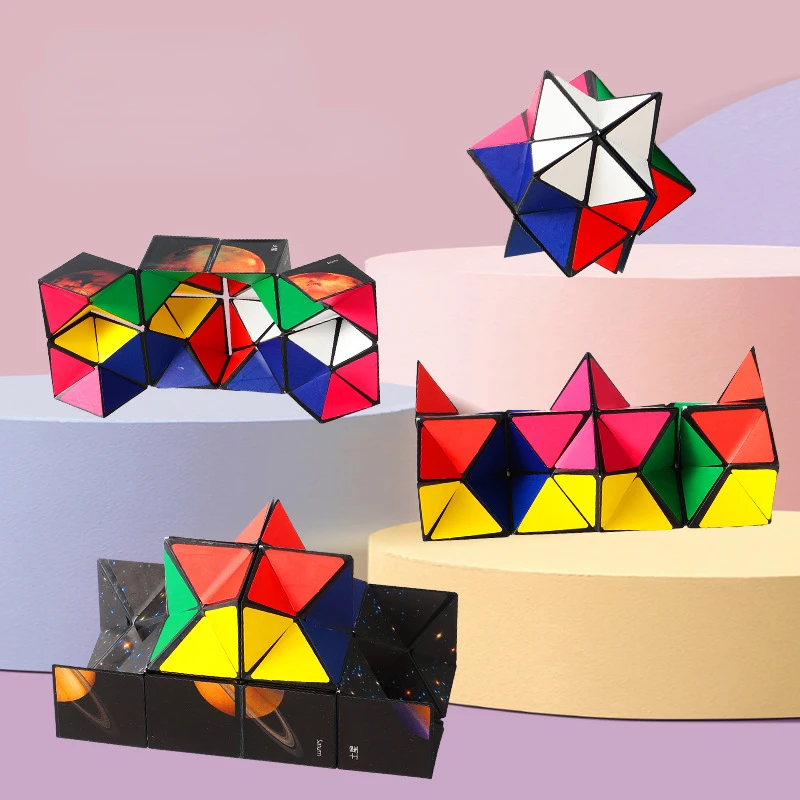 Magic-Cube Adult Decompression Logic Enlightening Children's Toy 3D Puzzle Early Education Tangram Free Flip for Kids Preschools
Magic-Cube Adult Decompression Logic Enlightening Children's Toy 3D Puzzle Early Education Tangram Free Flip for Kids Preschools