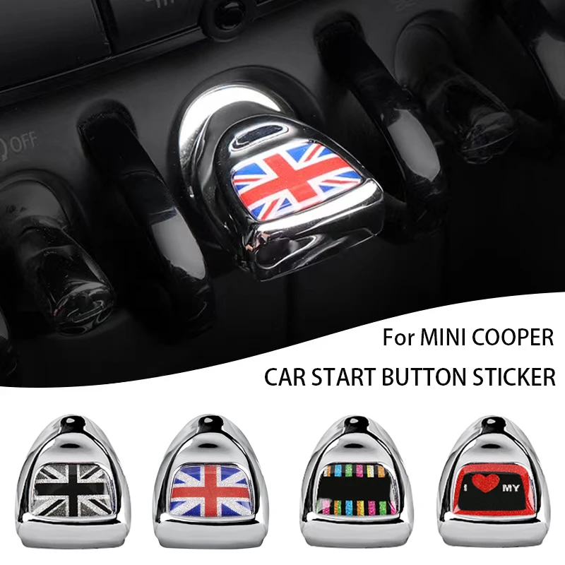 3D Metal One-Click Start Car Button sticker for BMW MINI COOPER F54 F55 F56 F60 Interior Case Decoration Accessories Car-Styling
3D Metal One-Click Start Car Button sticker for BMW MINI COOPER F54 F55 F56 F60 Interior Case Decoration Accessories Car-Styling