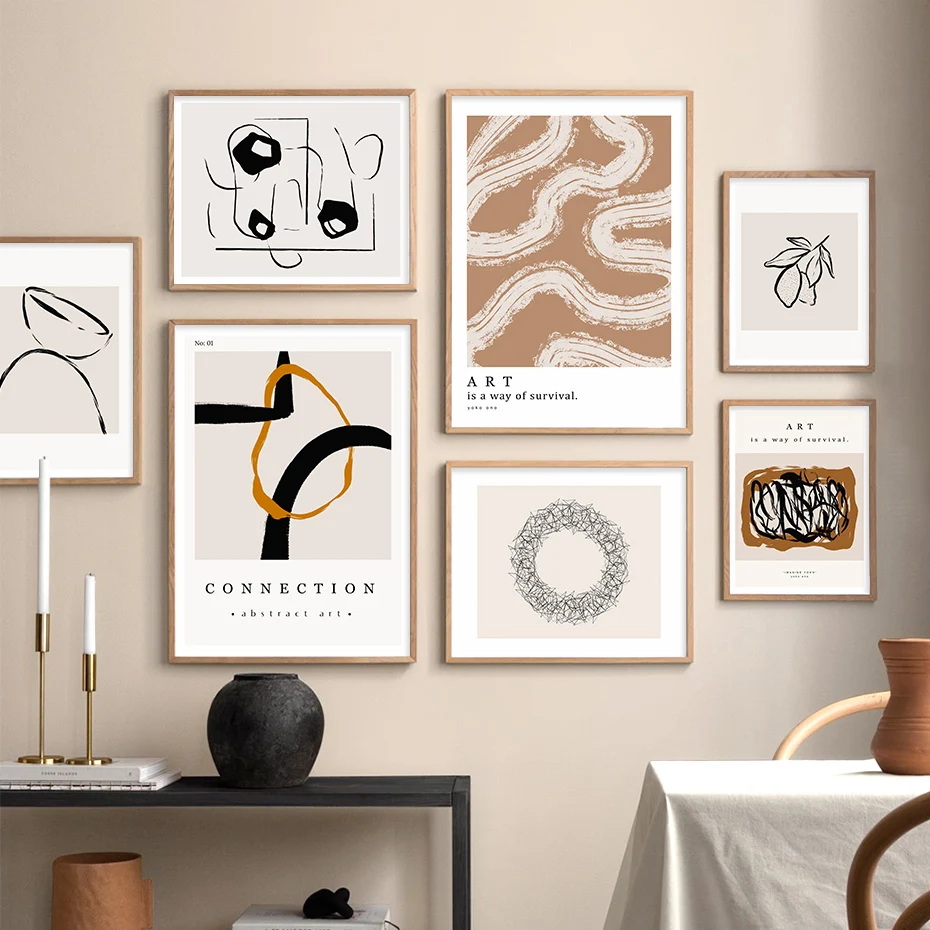 Abstract Line Leaves Beige Bohemian Posters Canvas Painting Wall Art Print Pictures for Bedroom Living Room Interior Home Decor|
Abstract Line Leaves Beige Bohemian Posters Canvas Painting Wall Art Print Pictures for Bedroom Living Room Interior Home Decor|