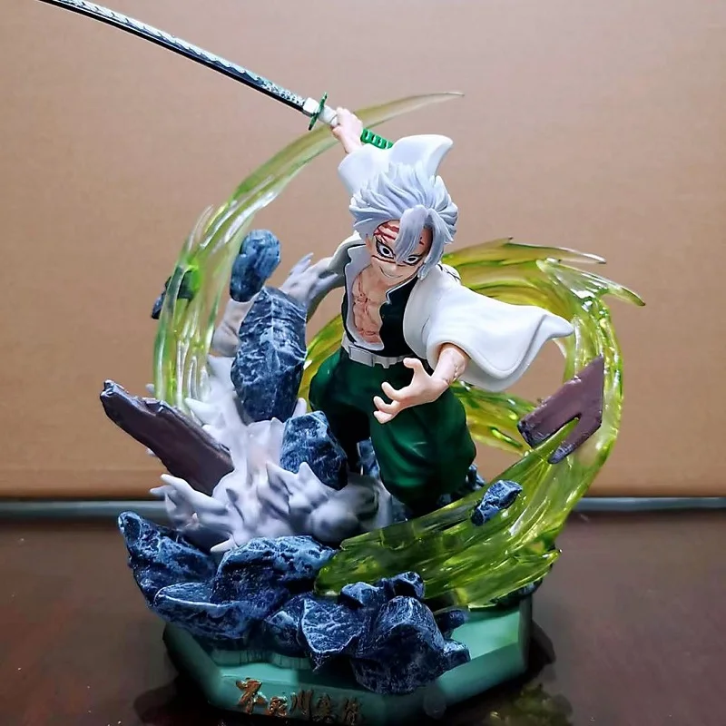 30cm GK Anime Figure Demon Slayer with Led Light Shinazugawa Sanemi PVC Action Figure Toys Anime Figurals
30cm GK Anime Figure Demon Slayer with Led Light Shinazugawa Sanemi PVC Action Figure Toys Anime Figurals