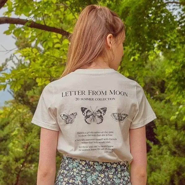 2021 брендовые дизайнерские футболки с графическим принтом бабочки эльфа