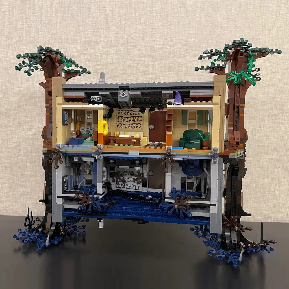 Compatible 75810 Ideas Upside Down House Street View Model Moc Stranger Things Modular Building Blocks Bricks Kids Toys 2287pcs
Compatible 75810 Ideas Upside Down House Street View Model Moc Stranger Things Modular Building Blocks Bricks Kids Toys 2287pcs