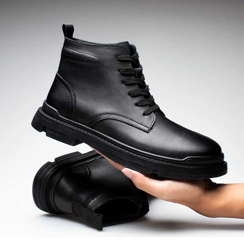 Cow Leather Mens Ankle Boots Hard-Wearing Genuine Leather Shoes Thick Sole Warm Men Autumn Winter Boots S13418-S13428 Morliron
Cow Leather Mens Ankle Boots Hard-Wearing Genuine Leather Shoes Thick Sole Warm Men Autumn Winter Boots S13418-S13428 Morliron