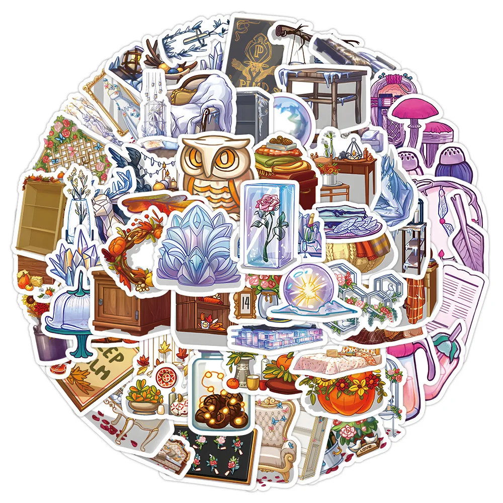10/30/63/126PCS Magic Crystal Vintage Furniture Cartoon Sticker DIY Snowboard Laptop Luggage Cartoon Graffiti Decals Sticker
10/30/63/126PCS Magic Crystal Vintage Furniture Cartoon Sticker DIY Snowboard Laptop Luggage Cartoon Graffiti Decals Sticker