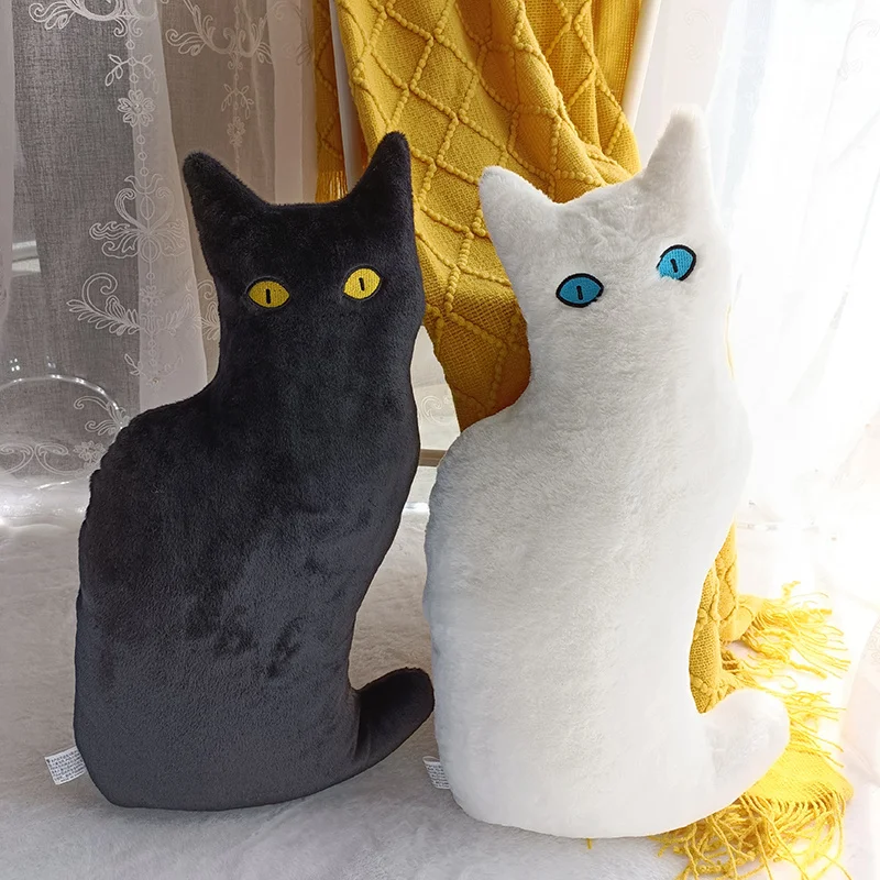 45cm Cartoon Animal Plush Toy Cool Black Cat Shape Soft Plush Pillow Doll Girl Bedroom Valentine's Day Gift
45cm Cartoon Animal Plush Toy Cool Black Cat Shape Soft Plush Pillow Doll Girl Bedroom Valentine's Day Gift