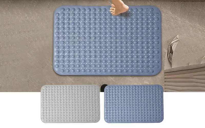 Antislip Bath Mat NonSlip Bathroom With Suction Cups Bath Mat Washable Bathtub Hollow Drainage Massage Foot Mat For Bathroom Use
Antislip Bath Mat NonSlip Bathroom With Suction Cups Bath Mat Washable Bathtub Hollow Drainage Massage Foot Mat For Bathroom Use