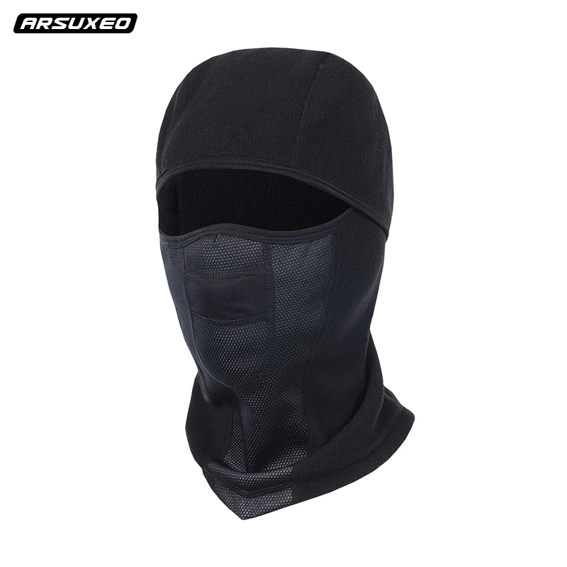ARSUXEO Balaclava Ski Mask for Men Cycling Cap Hat Windproof Thermal Winter Scarf Mask Women Neck Warmer Hood for Cycling
ARSUXEO Balaclava Ski Mask for Men Cycling Cap Hat Windproof Thermal Winter Scarf Mask Women Neck Warmer Hood for Cycling
