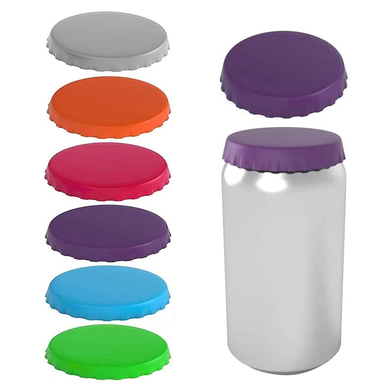 6Pcs Soda Lid Covers Beverage Can Lid Multi-Color Beverage Can Protector Silicone Can Covers
6Pcs Soda Lid Covers Beverage Can Lid Multi-Color Beverage Can Protector Silicone Can Covers