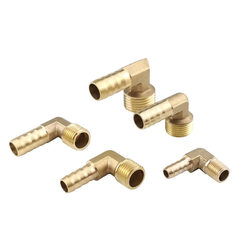 Brass Hose Barb Fitting Elbow 6/8/10/12mm To 1/4 1/8 1/2 3/8 BSP Male Thread Copper Barbed Connector Quick Coupling
Brass Hose Barb Fitting Elbow 6/8/10/12mm To 1/4 1/8 1/2 3/8 BSP Male Thread Copper Barbed Connector Quick Coupling
