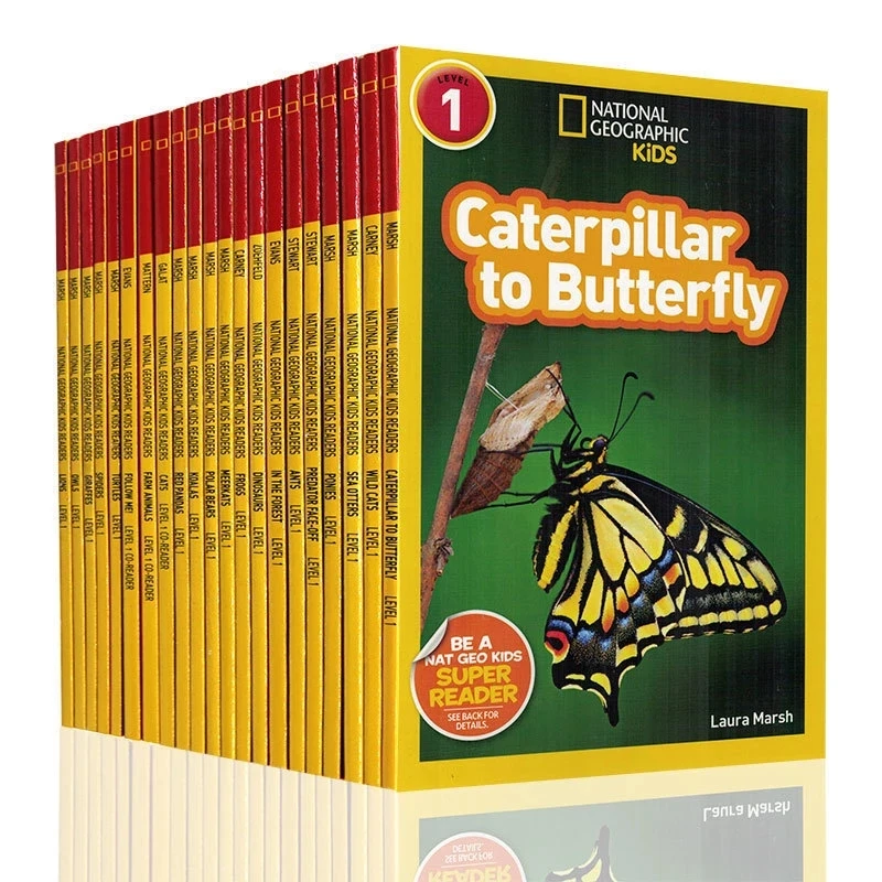 4 Designs National Geographic Kids Readers Pre-reader Level 1-3 Reading Independently Children English Reading Books
4 Designs National Geographic Kids Readers Pre-reader Level 1-3 Reading Independently Children English Reading Books
