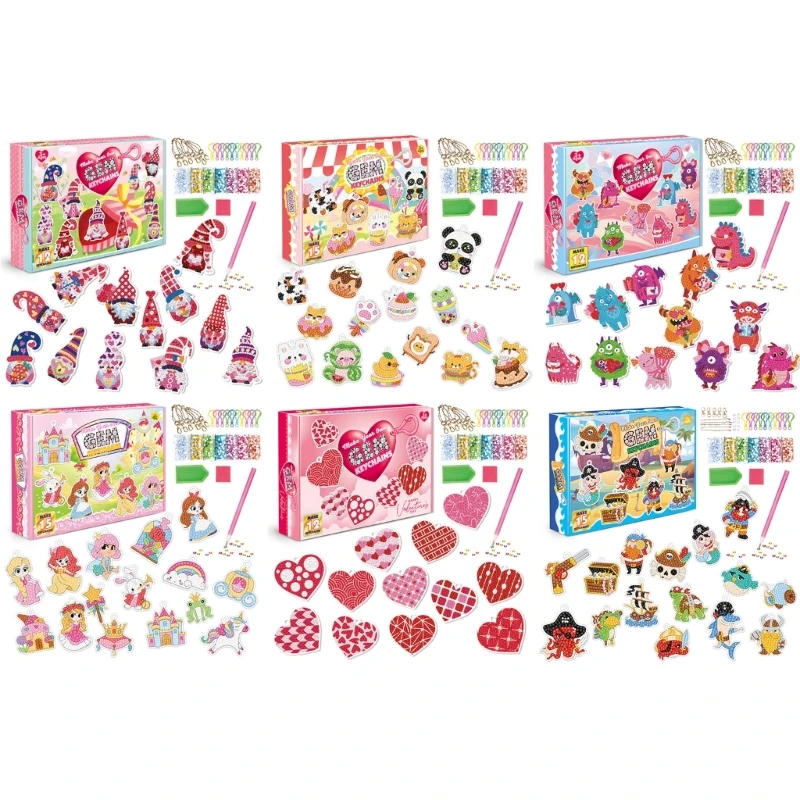 15/12 Pack Diamonds Painting Keychain DIY Arts Crafts Kits for Beginners Gifts
15/12 Pack Diamonds Painting Keychain DIY Arts Crafts Kits for Beginners Gifts