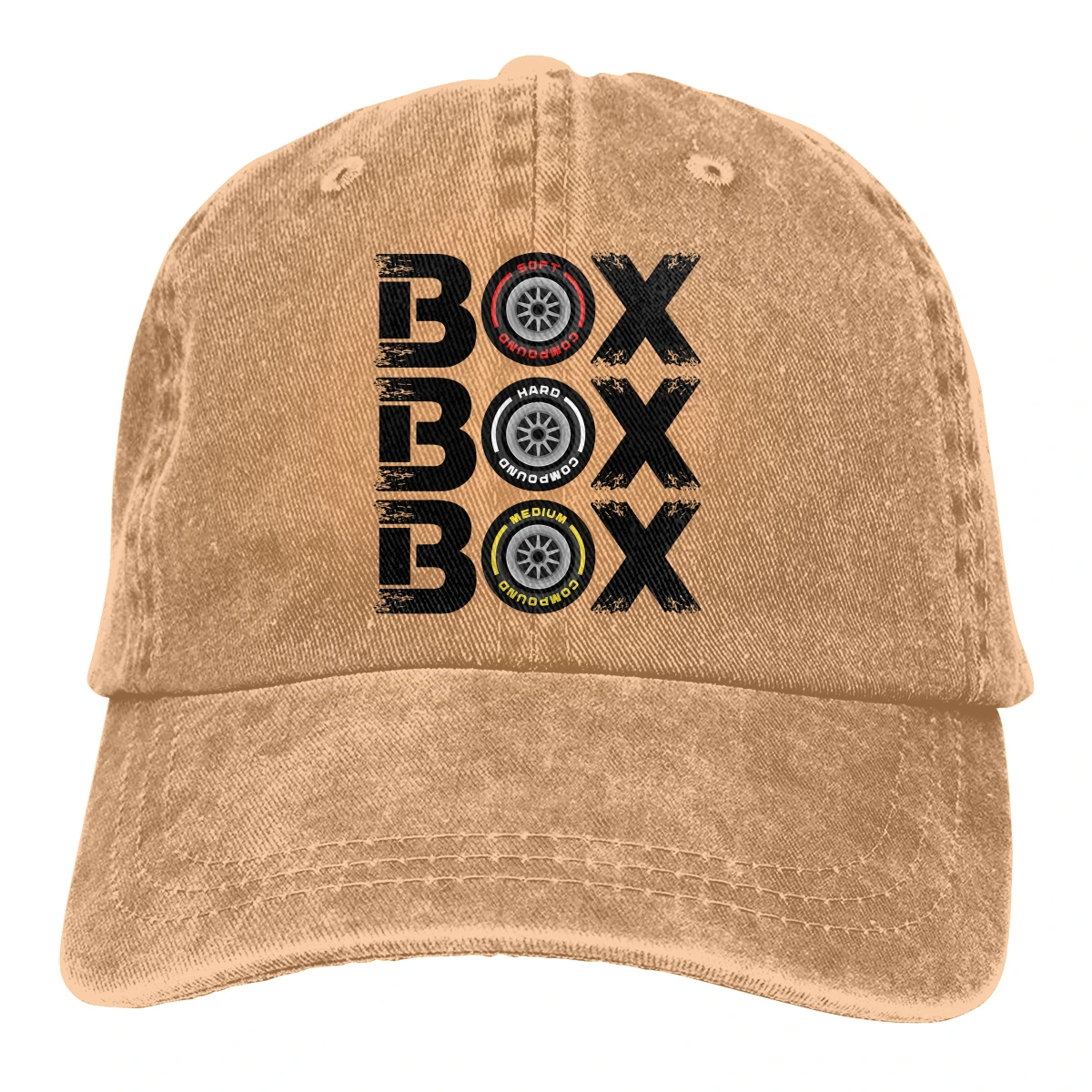 Adjustable Solid Color Baseball Cap Box Box Box F1 Tyre Compound V2 Washed Cotton Formula 1 F1 Sports Woman Hat
Adjustable Solid Color Baseball Cap Box Box Box F1 Tyre Compound V2 Washed Cotton Formula 1 F1 Sports Woman Hat