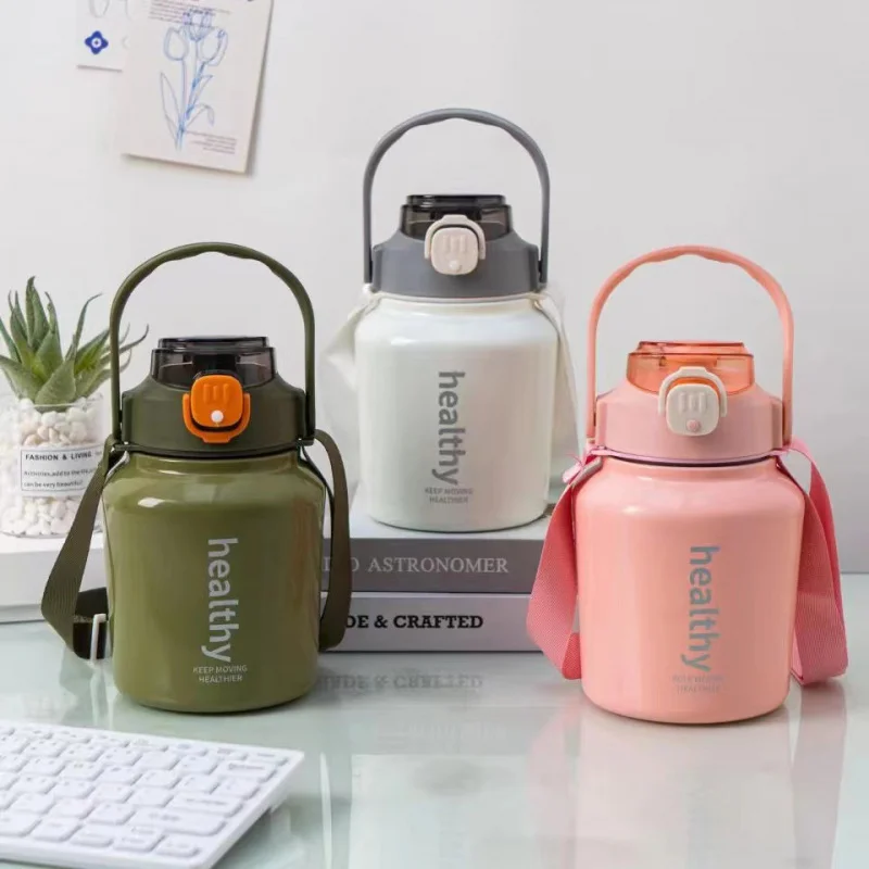 1000ml Double Drink 316 Vacuum Cup Large Capacity Cube Sugar Water Cup Girl Good-looking Stainless Steel Big Belly Cup with Stra
1000ml Double Drink 316 Vacuum Cup Large Capacity Cube Sugar Water Cup Girl Good-looking Stainless Steel Big Belly Cup with Stra
