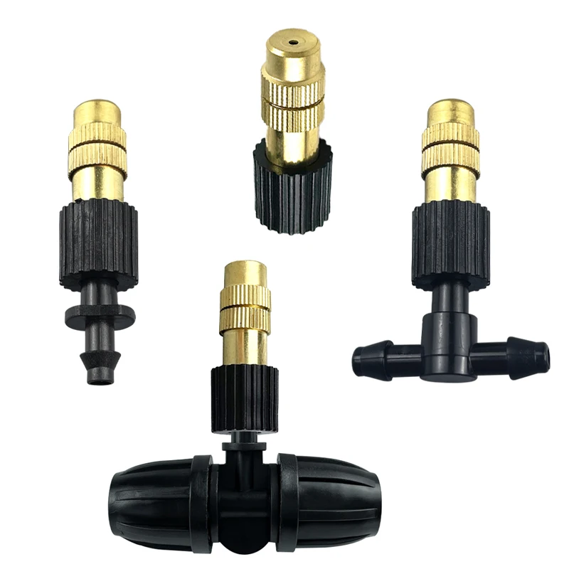Adjustable Short 6MM Copper Misting Nozzles Garden Irrigation Agriculture Industry Cooling Humidifying Sprinklers 20 Pcs
Adjustable Short 6MM Copper Misting Nozzles Garden Irrigation Agriculture Industry Cooling Humidifying Sprinklers 20 Pcs