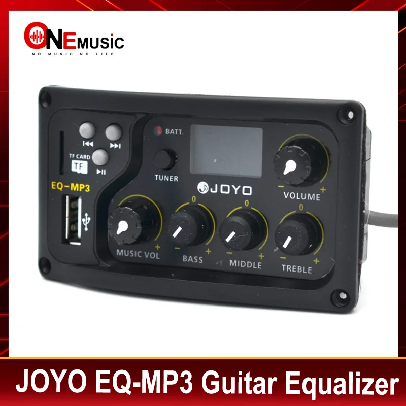 Акустическая гитара JOYO EQ-MP3, эквалайзер для музыки, бас, средние частоты, 3 полосы, Captador, новинка
Акустическая гитара JOYO EQ-MP3, эквалайзер для музыки, бас, средние частоты, 3 полосы, Captador, новинка