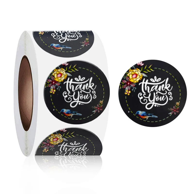 25mm Thank You Stickers Envelope Seal Labels Gift Packaging Stickers Wedding Birthday Party Offer Stationery 1inch 500pcs/Roll
25mm Thank You Stickers Envelope Seal Labels Gift Packaging Stickers Wedding Birthday Party Offer Stationery 1inch 500pcs/Roll
