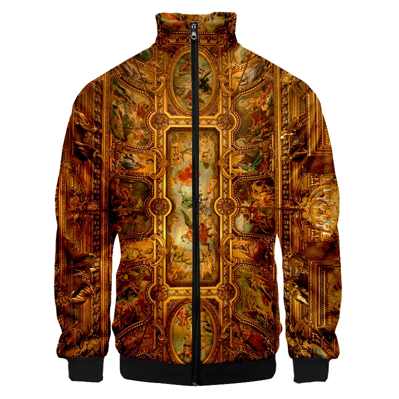 Baroque Luxury 2021 Autumn Casual Fashion 3D Full Body Print Jacket Men Baseball Jackets Men's Coat Plus Size Sweater Hip Hop
Baroque Luxury 2021 Autumn Casual Fashion 3D Full Body Print Jacket Men Baseball Jackets Men's Coat Plus Size Sweater Hip Hop