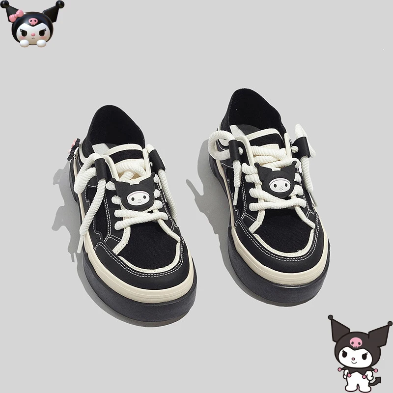Sanrio Kuromi Hong Kong Trendy Small Black Shoes Women's Shoes Two-Wear Sweet Cool Girls' Heart Casual All-Match Canvas Shoes
Sanrio Kuromi Hong Kong Trendy Small Black Shoes Women's Shoes Two-Wear Sweet Cool Girls' Heart Casual All-Match Canvas Shoes