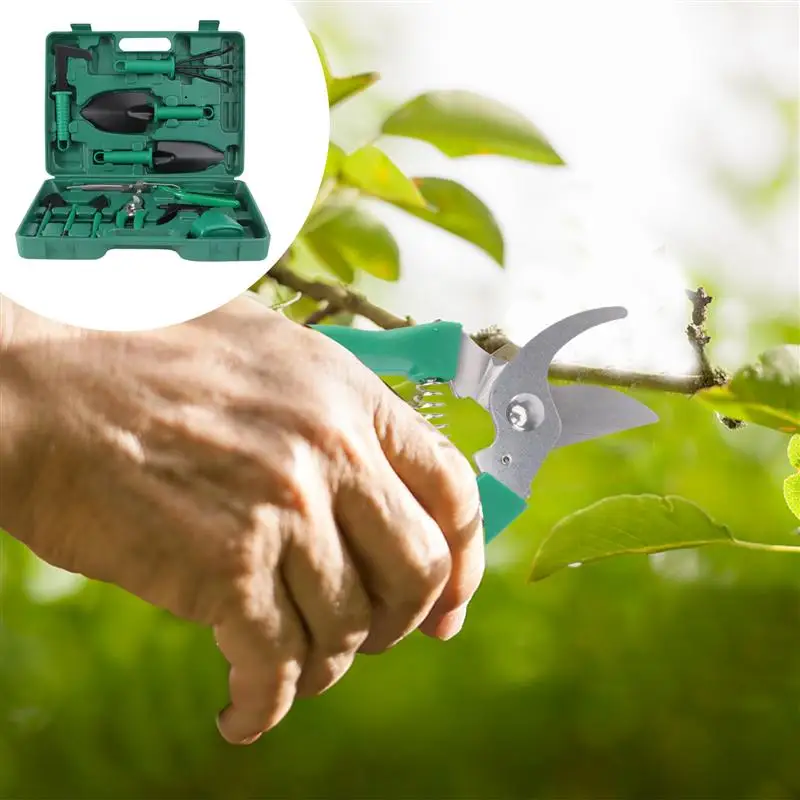 10Pc Garden Tools Set Durable Portative Utility Effective Multifunctional Tool Case for Horticulture
10Pc Garden Tools Set Durable Portative Utility Effective Multifunctional Tool Case for Horticulture