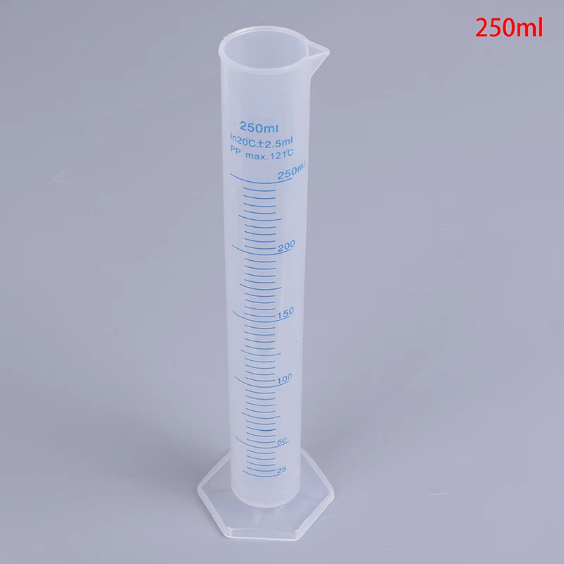 250ml Measuring Cylinder Blue Scale Acid and Alkali Resistant Measuring Cylinder Chemistry Lab Set Percision Measuring Tools
250ml Measuring Cylinder Blue Scale Acid and Alkali Resistant Measuring Cylinder Chemistry Lab Set Percision Measuring Tools